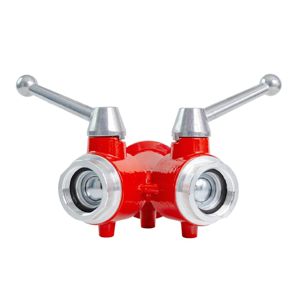 2-Way Controlled Dividing Breeching with Ball Valves